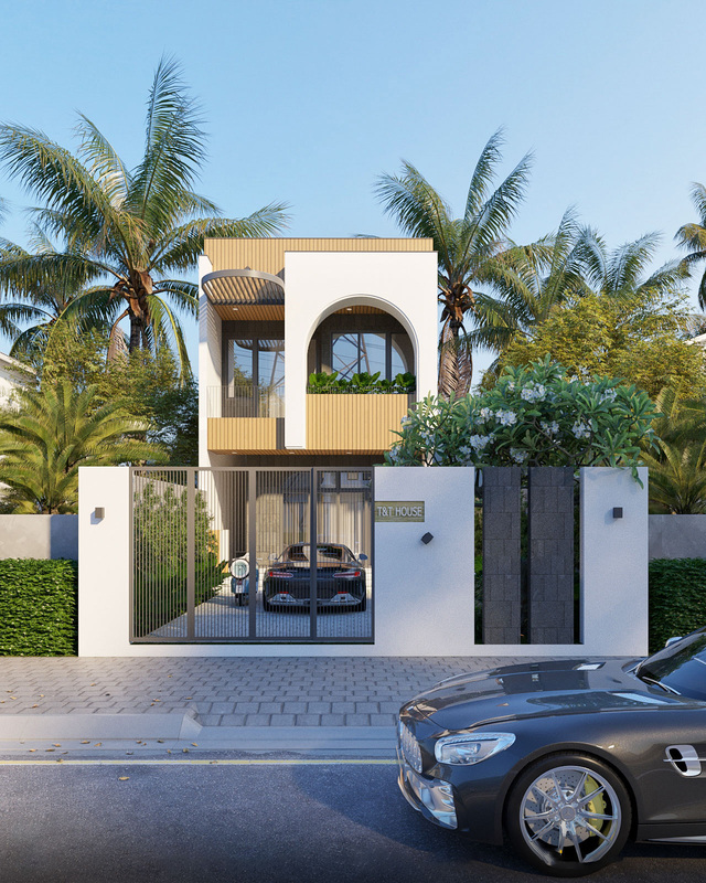 Thi công nhà ống 2 tầng hiện đại trọn gói tại Ninh Bình