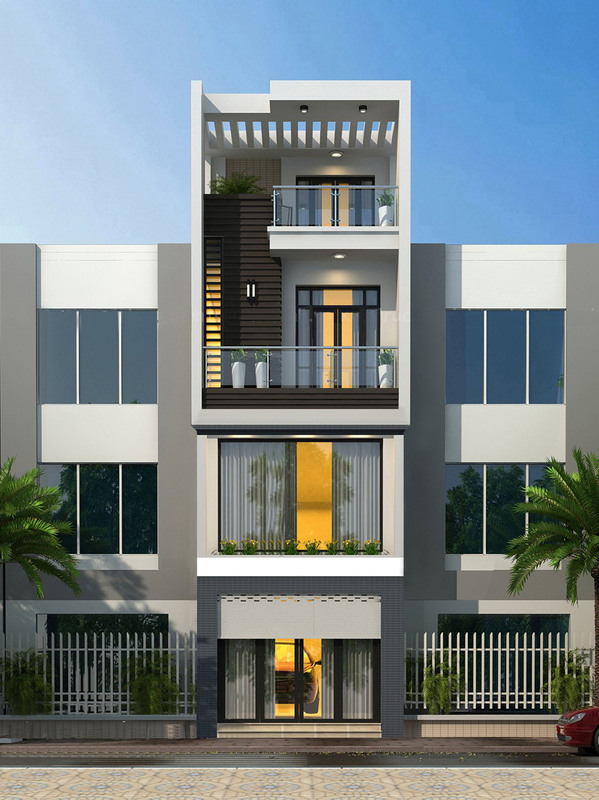 Thi công trọn gói nhà ống 4 tầng tại Ninh Bình