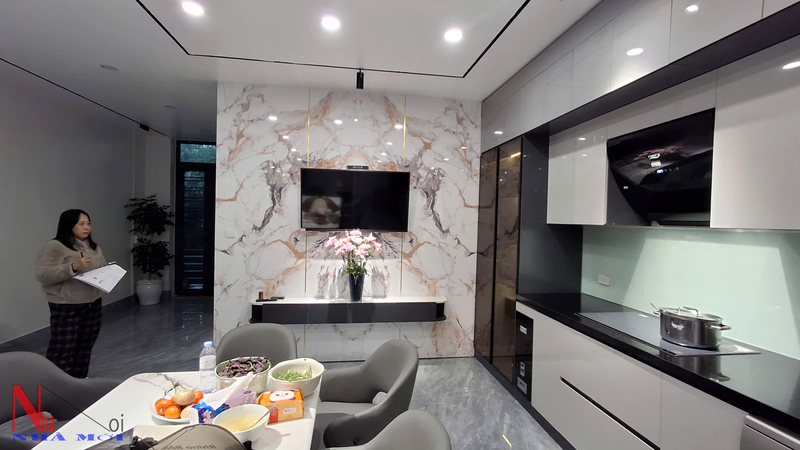 Cập nhật tiến độ thi công nội thất nhà chị Thuý tại Lộc Hòa, TP. Nam Định