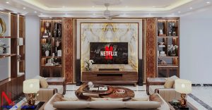 Thiết kế nội thất phòng khách