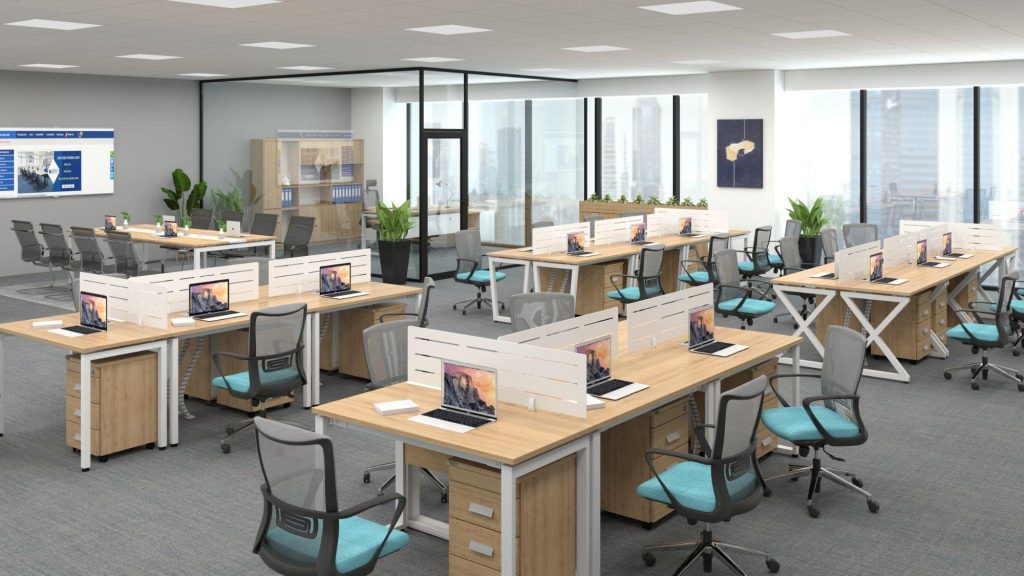 mẫu nội thất văn phòng hiện đại xu hướng 2026